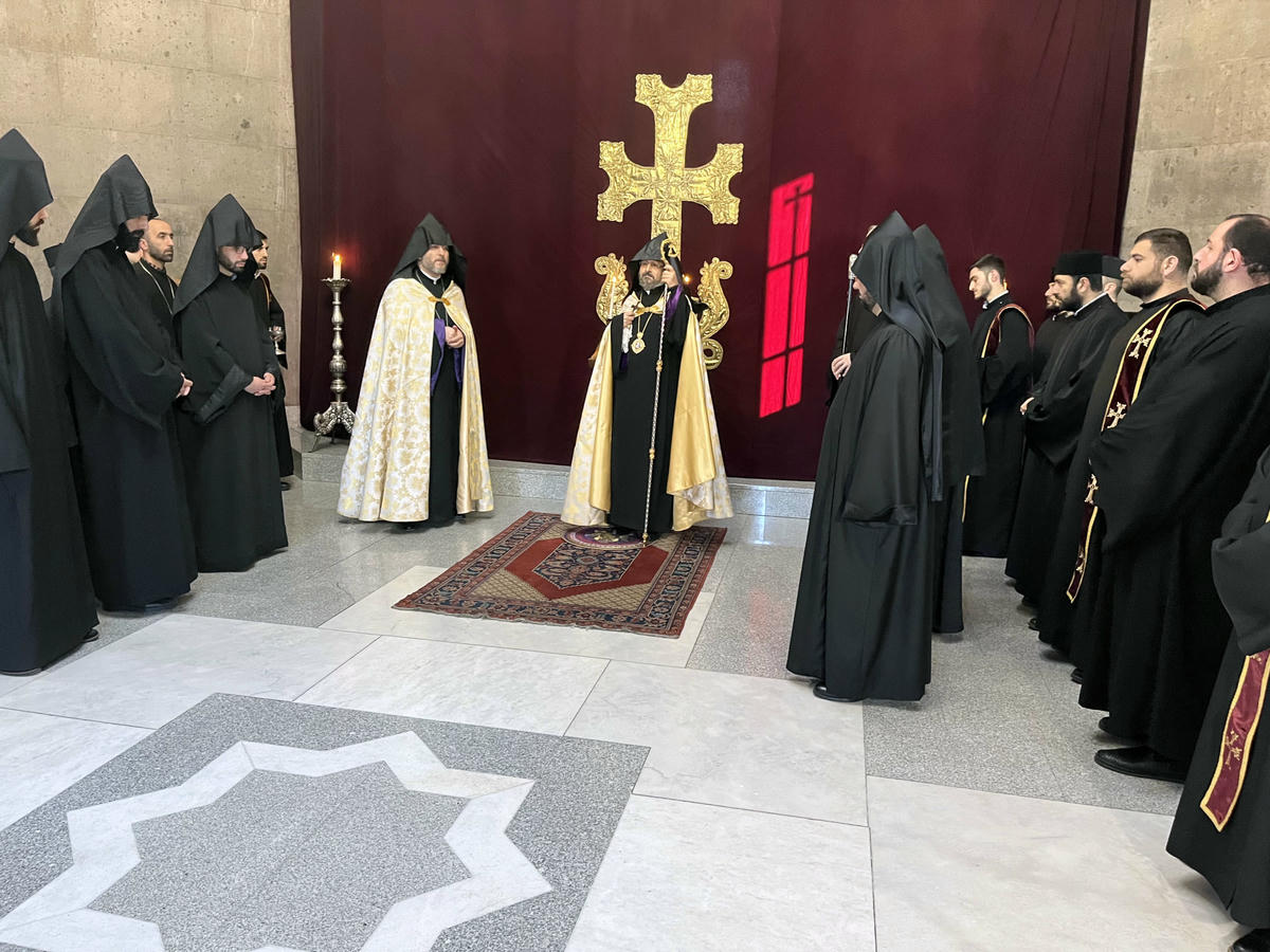 Patrik Maşalyan Eçmiadzin'de